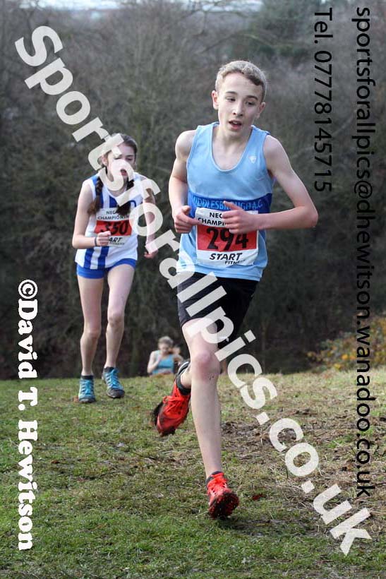 Boys under-15s North Eastern Cross Country, Aykley Heads, Durham. Photo: David T. Hewitson/Sports for All Pics
